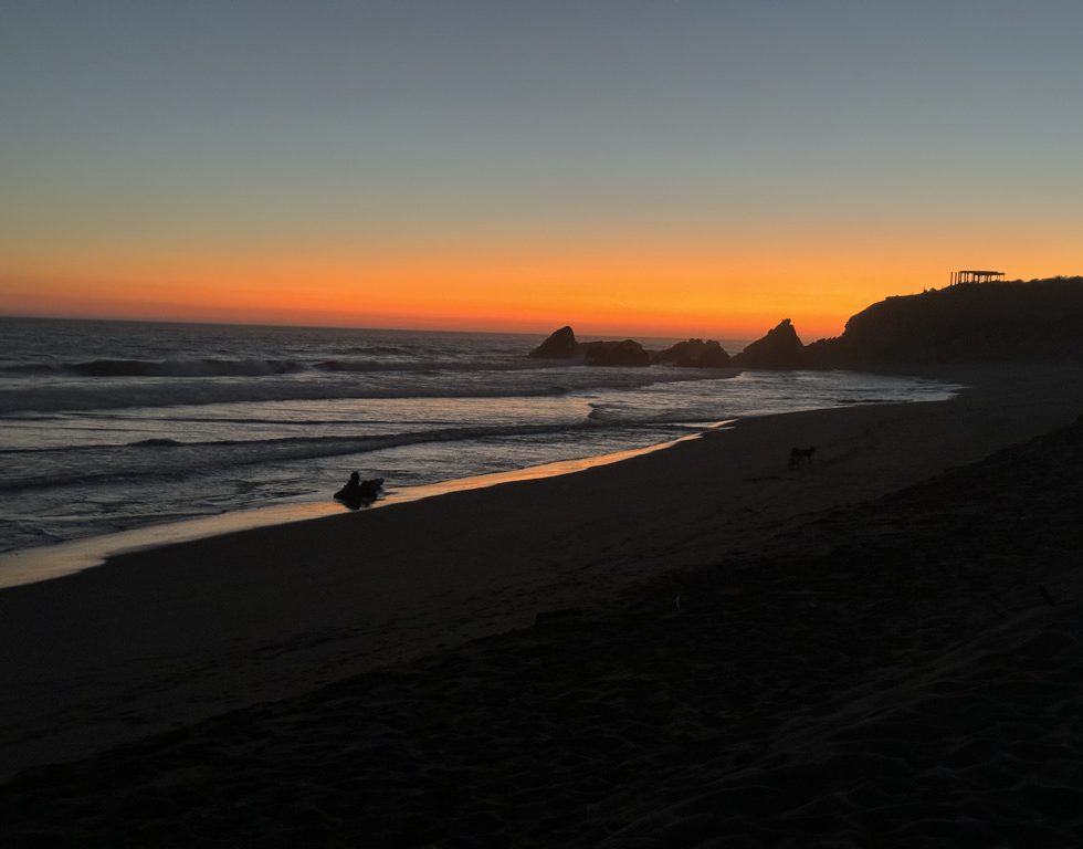 Playa Las Garzas Beach evening