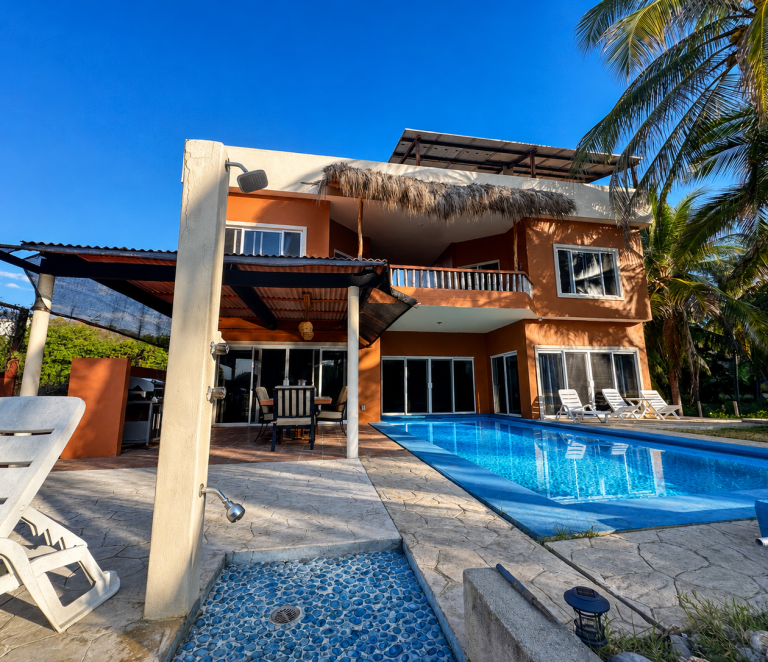 Beach side House View